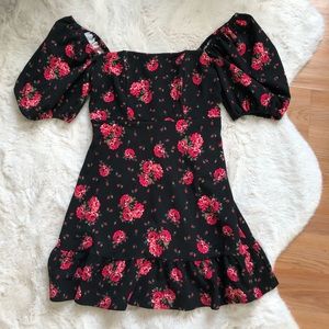 Floral Cocktail Summer Dress